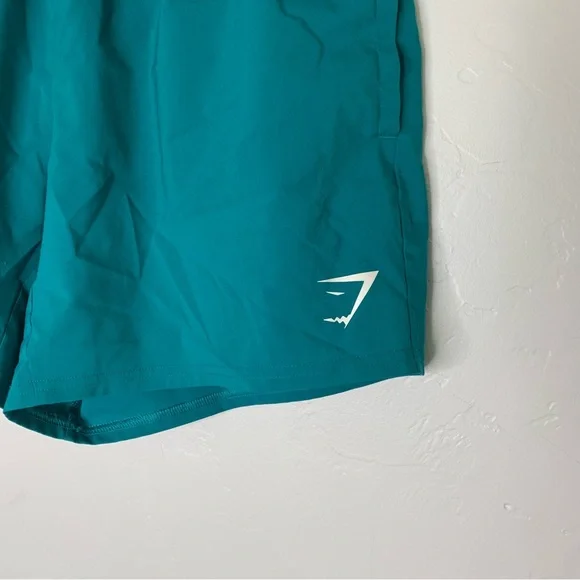 *SOLD* Gymshark Seafoam Teal Men’s Training Gym Shorts Size Medium Activewear - Picture 3 of 14